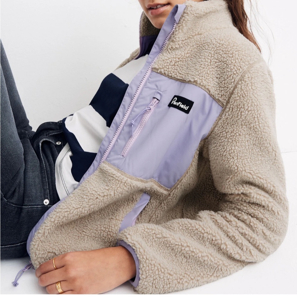 Madewell x Penfield Mattawa Sherpa Fleece Jacket